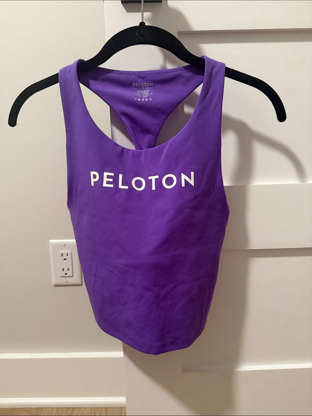 Peloton Purple Racerback Performance Tank